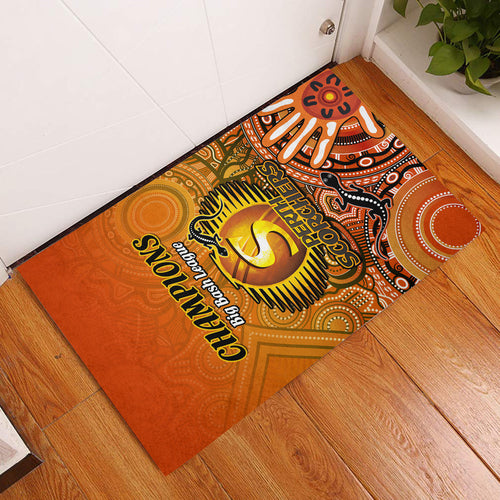 perth-scorchers-champions-door-mat-lizard-indigenous-aboriginal