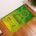 (Custom Personalised) Cricket Australia Indigenous Aboriginal Door Mats Boomerang Dot Painting Style LT9