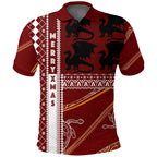 illawarra-dragons-aboriginal-christmas-with-geometrical-pattern-polo-shirt