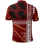 illawarra-dragons-aboriginal-christmas-with-geometrical-pattern-polo-shirt