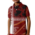 illawarra-dragons-aboriginal-christmas-with-geometrical-pattern-kid-polo-shirt
