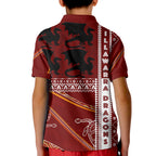 illawarra-dragons-aboriginal-christmas-with-geometrical-pattern-kid-polo-shirt