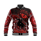 St. George Illawarra Dragons Baseball Jacket Dragons Aboriginal Dreamtime Style LT9