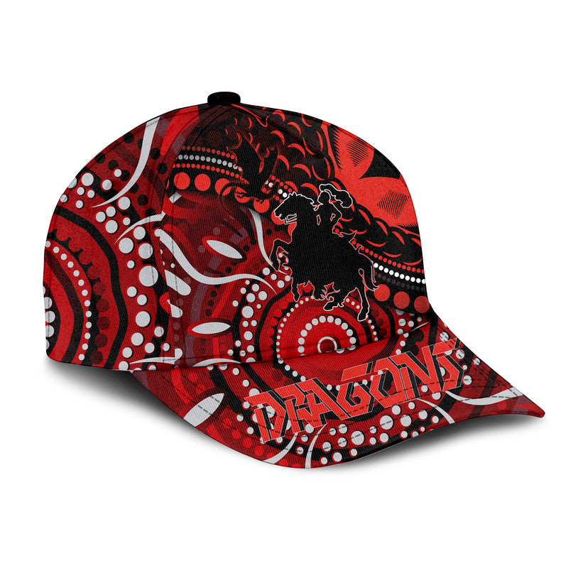 St. George Illawarra Dragons Classic Cap Dragons Aboriginal Dreamtime Style LT9