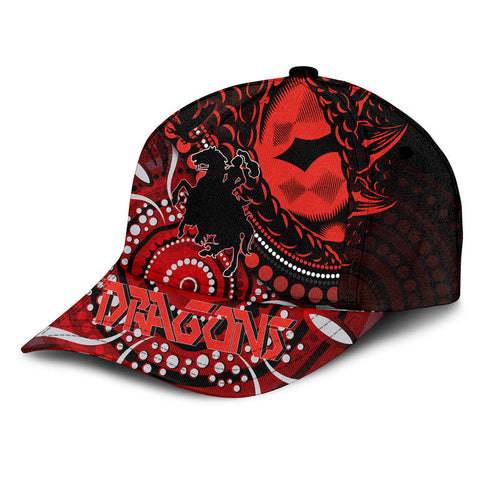St. George Illawarra Dragons Classic Cap Dragons Aboriginal Dreamtime Style LT9