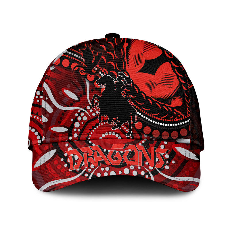 St. George Illawarra Dragons Classic Cap Dragons Aboriginal Dreamtime Style LT9