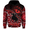 St. George Illawarra Dragons Zip Up And Pullover Hoodie Dragons Aboriginal Dreamtime Style LT9