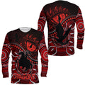 St. George Illawarra Dragons Long Sleeve Shirt Dragons Aboriginal Dreamtime Style LT9
