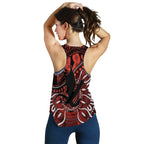 St. George Illawarra Dragons Women Racerback Tank Dragons Aboriginal Dreamtime Style LT9