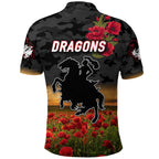 st-george-illawarra-dragons-anzac-2022-polo-shirt-poppy-flowers-vibes-black