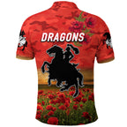 dragons-anzac-polo-shirt-poppy-flowers-vibes-red