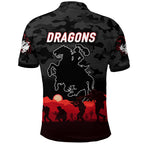 st-george-illawarra-dragons-anzac-2022-polo-shirt-simple-style-black