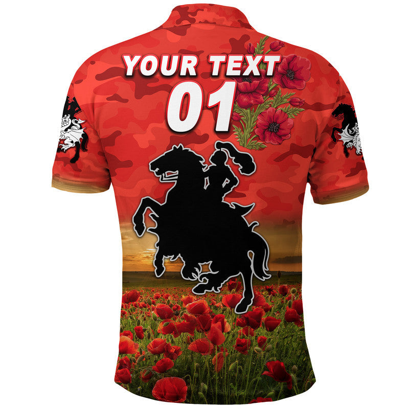 custom-personalised-dragons-anzac-polo-shirt-poppy-flowers-vibes-red