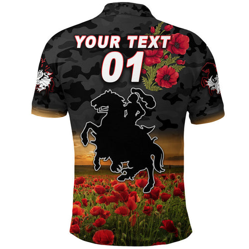 custom-personalised-dragons-anzac-polo-shirt-poppy-flowers-vibes-black