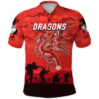 dragons-anzac-polo-shirt-simple-style-red