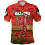 dragons-anzac-polo-shirt-poppy-flowers-vibes-red