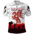 st-george-illawarra-dragons-anzac-2022-polo-shirt-simple-style-white