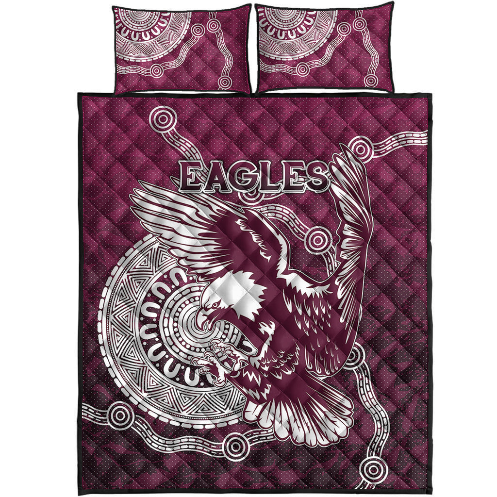 sea-eagles-rugby-quilt-bed-set-custom-super-eagles-quilt-bed-set