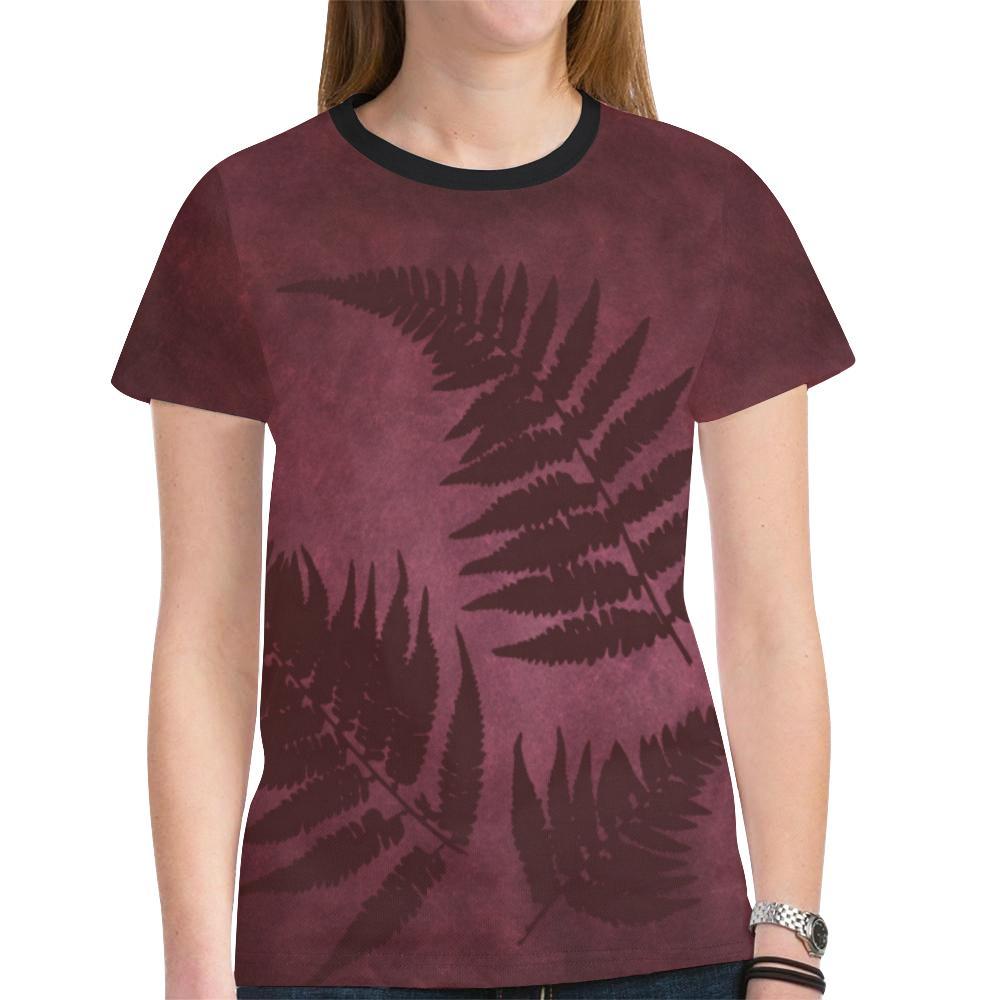 new-zealand-burgundy-fern-t-shirt