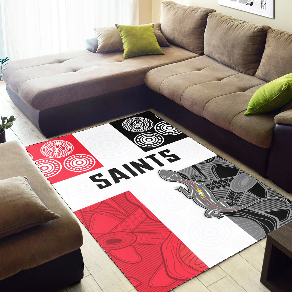 saints-football-area-rug-st-kilda-indigenous