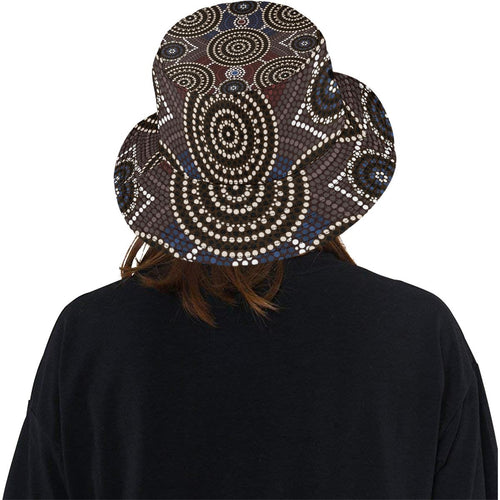 bucket-hat-aboriginal-dot-painting-hat-ver08