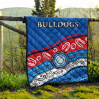 bulldogs-indigenous-premium-quilt-western
