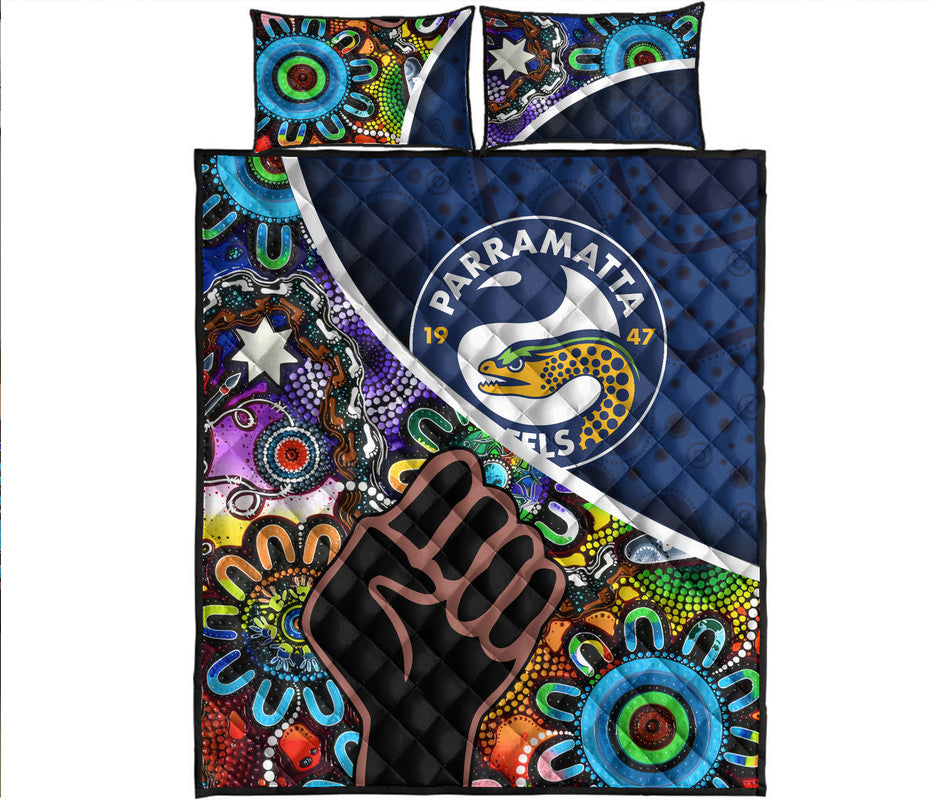 parramatta-eels-quilt-bed-set-eels-indigenous-aboriginal