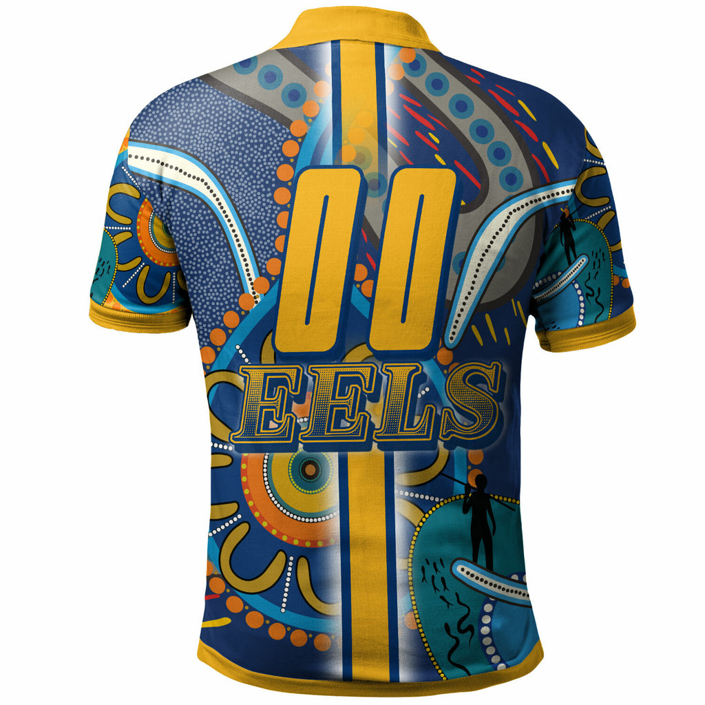 eels-rugby-polo-shirt-custom-eels-logo-aboriginal-indigenous-sport-style-polo-shirt
