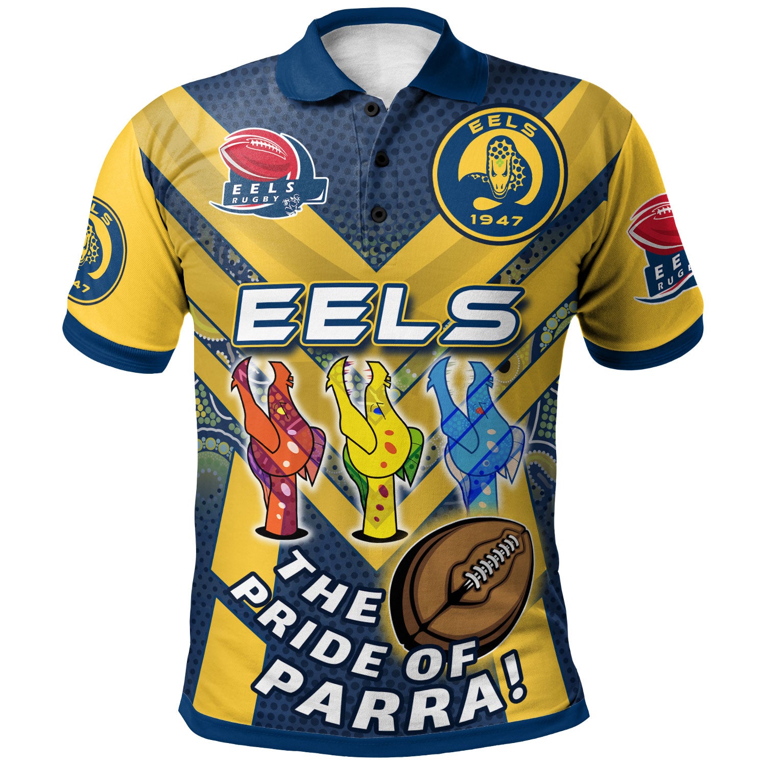 eels-rugby-polo-shirt-custom-go-parra-eels-aboriginal-patterns-polo-shirt