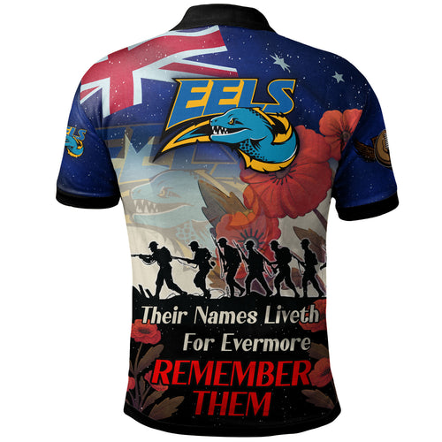 eels-rugby-polo-shirt-custom-remember-them-red-poppy-flowers-polo-shirt