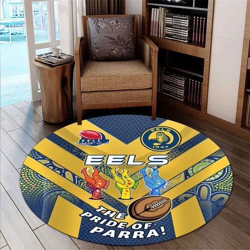 eels-rugby-round-rug-go-parra-eels-aboriginal-patterns-round-rug