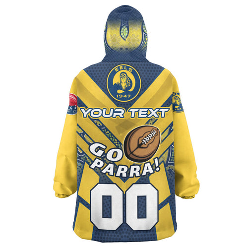 eels-rugby-snug-hoodie-custom-go-parra-eels-aboriginal-patterns-oodie-blanket
