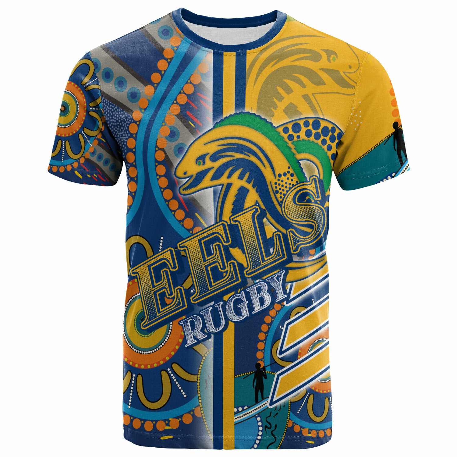 eels-rugby-t-shirt-custom-eels-logo-aboriginal-indigenous-sport-style-t-shirt