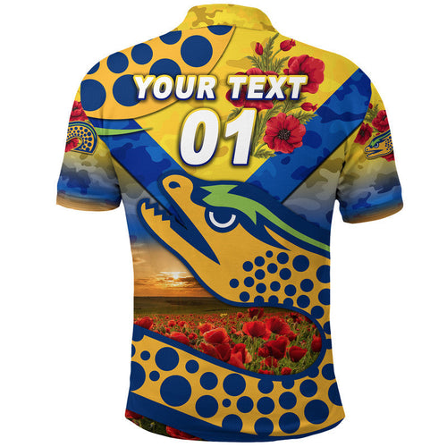 custom-personalised-eels-anzac-polo-shirt-poppy-flowers-vibes-gold