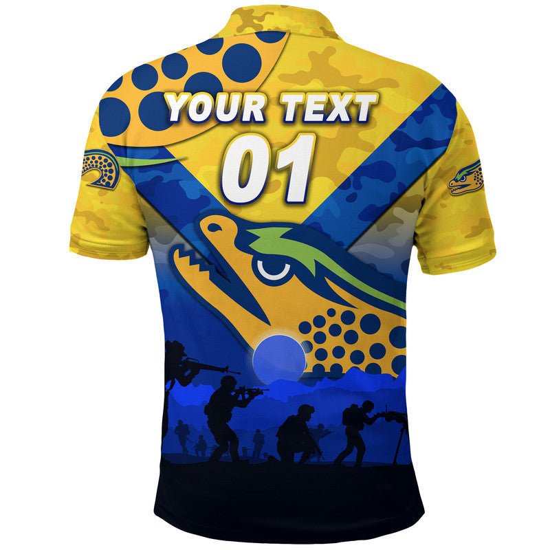 custom-personalised-eels-anzac-polo-shirt-simple-style-gold
