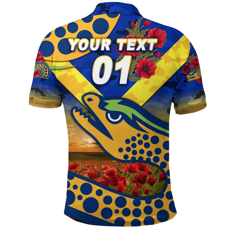 custom-personalised-eels-anzac-polo-shirt-poppy-flowers-vibes-blue