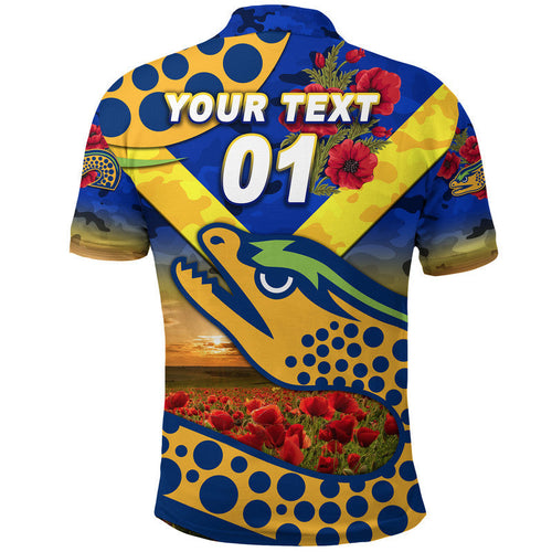 custom-personalised-eels-anzac-polo-shirt-poppy-flowers-vibes-blue