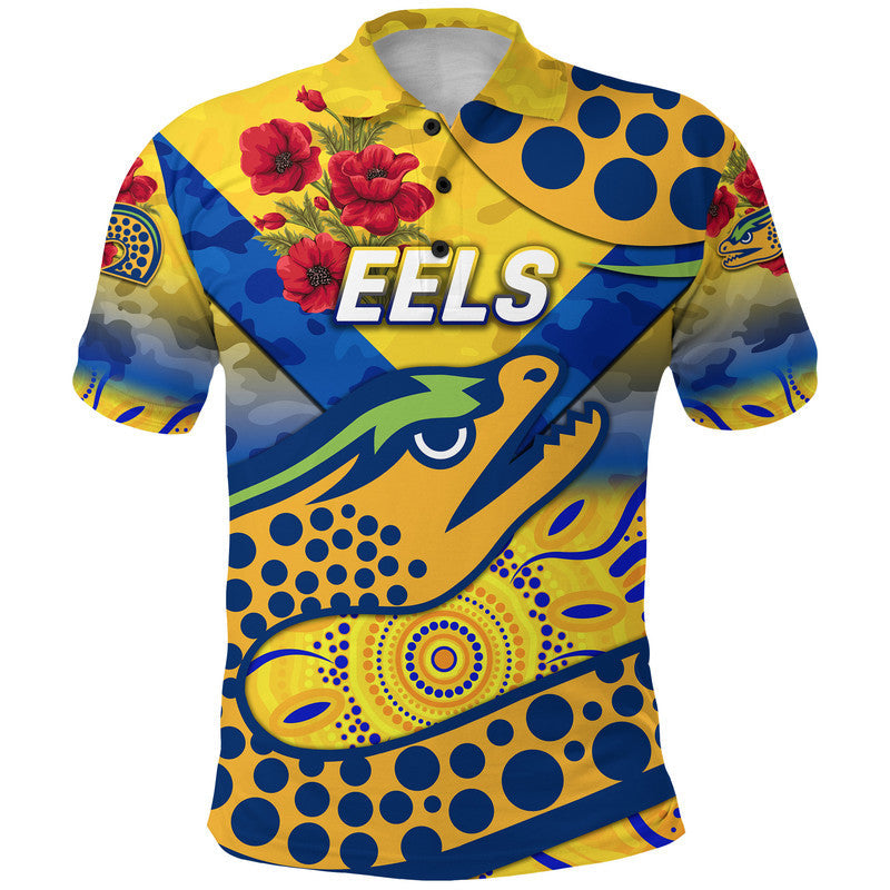custom-personalised-eels-anzac-polo-shirt-indigenous-vibes-gold