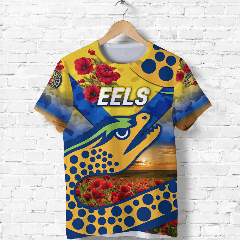 custom-personalised-parramatta-eels-anzac-2022-t-shirt-poppy-flowers-vibes-gold