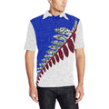 maori-fern-white-and-blue-polo-t-shirt