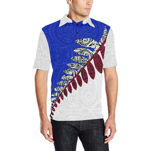 maori-fern-white-and-blue-polo-t-shirt