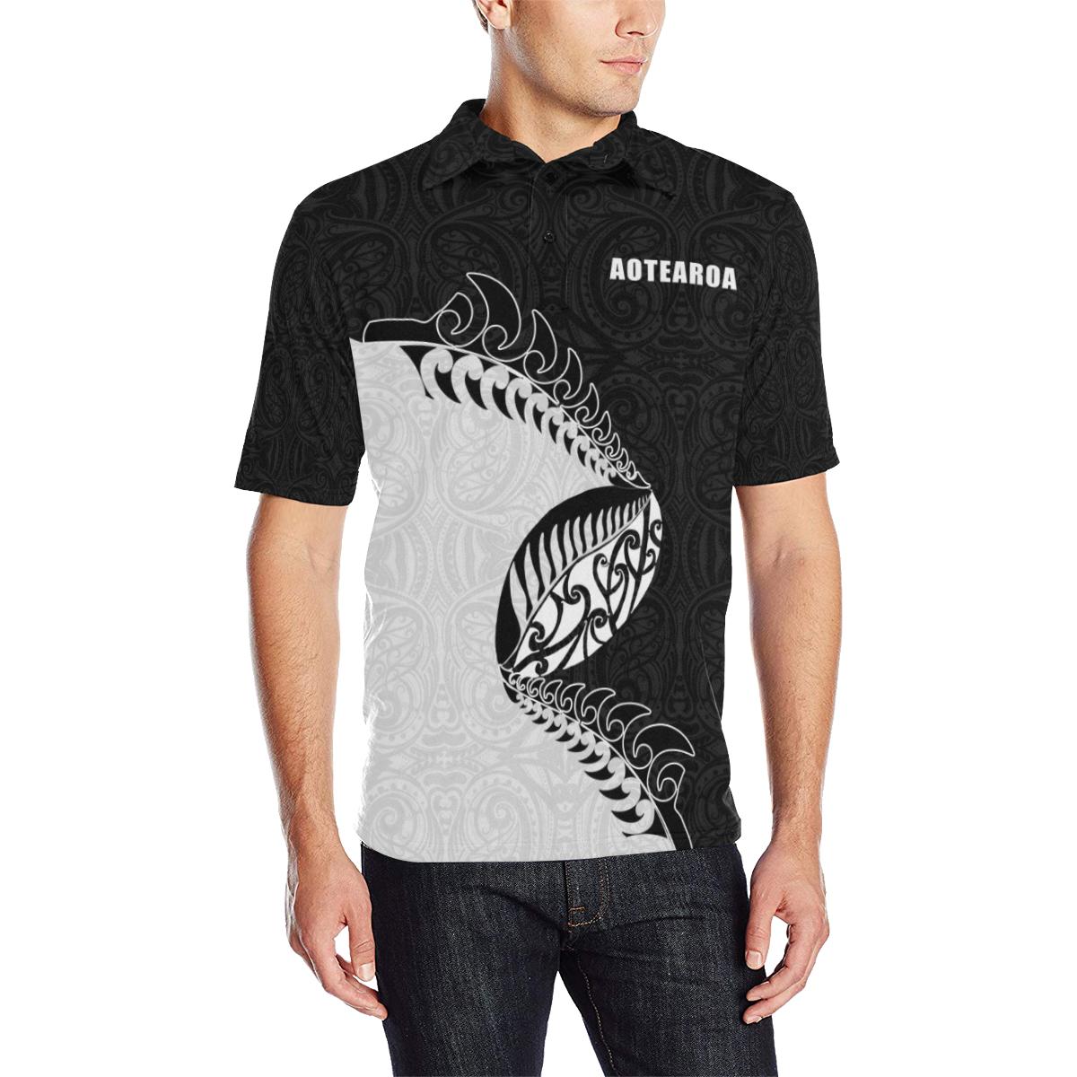 aotearoa-rugby-fern-black-polo-t-shirt