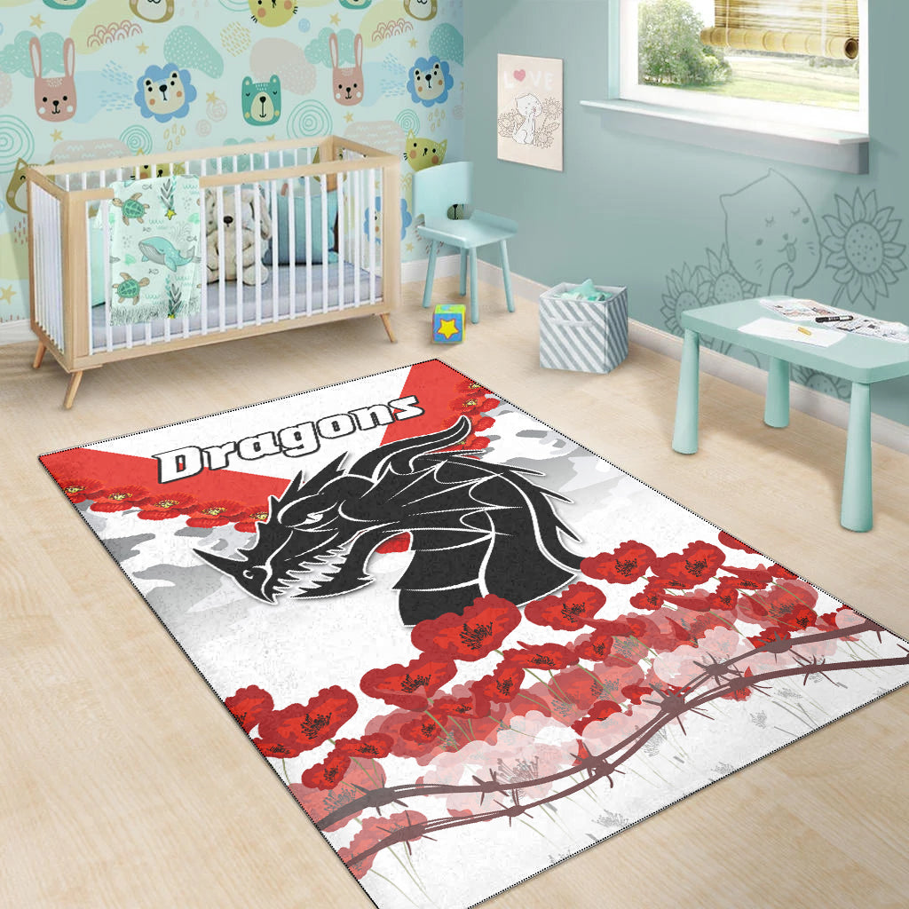 dragons-anzac-2022-area-rug-we-will-remember-them