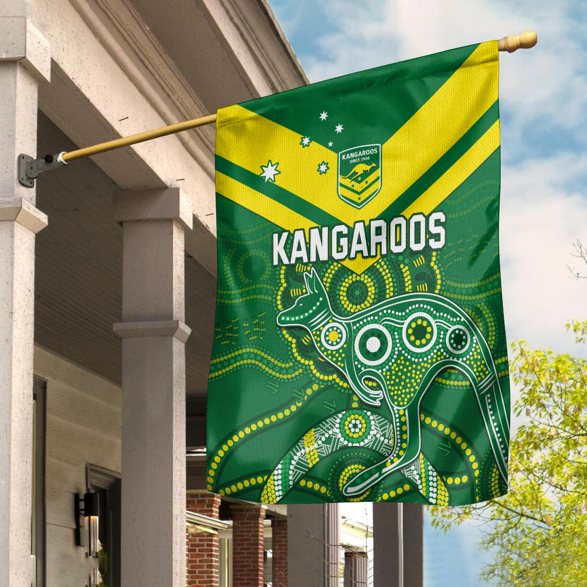 australia-football-flag-kangaroos-boomerang-aboriginal