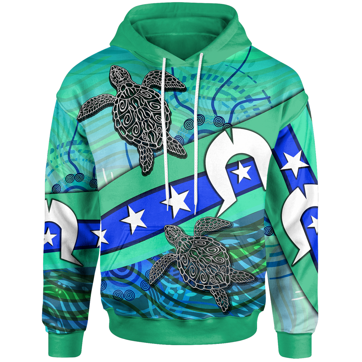 hoodie-torres-strait-flag-and-turtle