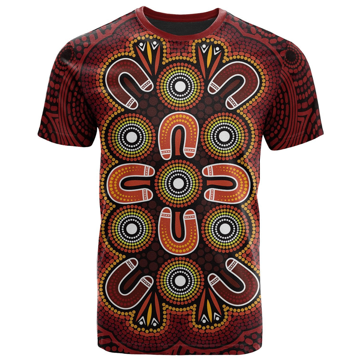 aboriginal-t-shirt-aboriginal-dot-painting-flowers-style