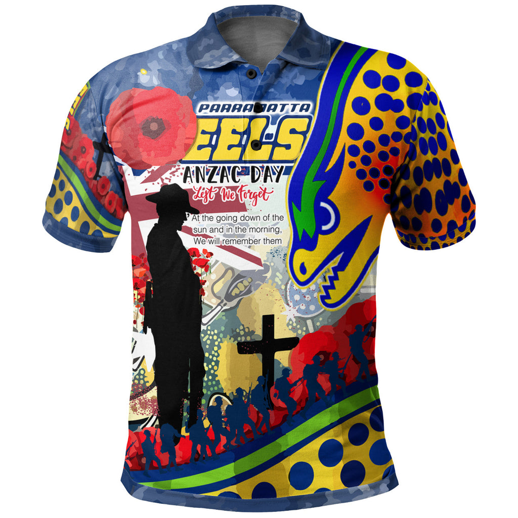 eels-rugby-australia-anzac-day-lest-we-forget-polo-shirt-remembrance-eels-with-anzac-poppy-watercolour-style