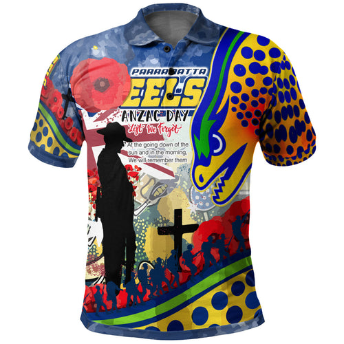 eels-rugby-australia-anzac-day-lest-we-forget-polo-shirt-remembrance-eels-with-anzac-poppy-watercolour-style