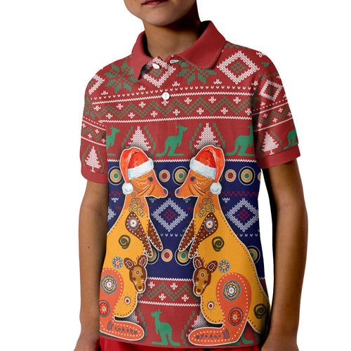 kid-christmas-polo-mother-kangaroo-in-christmas