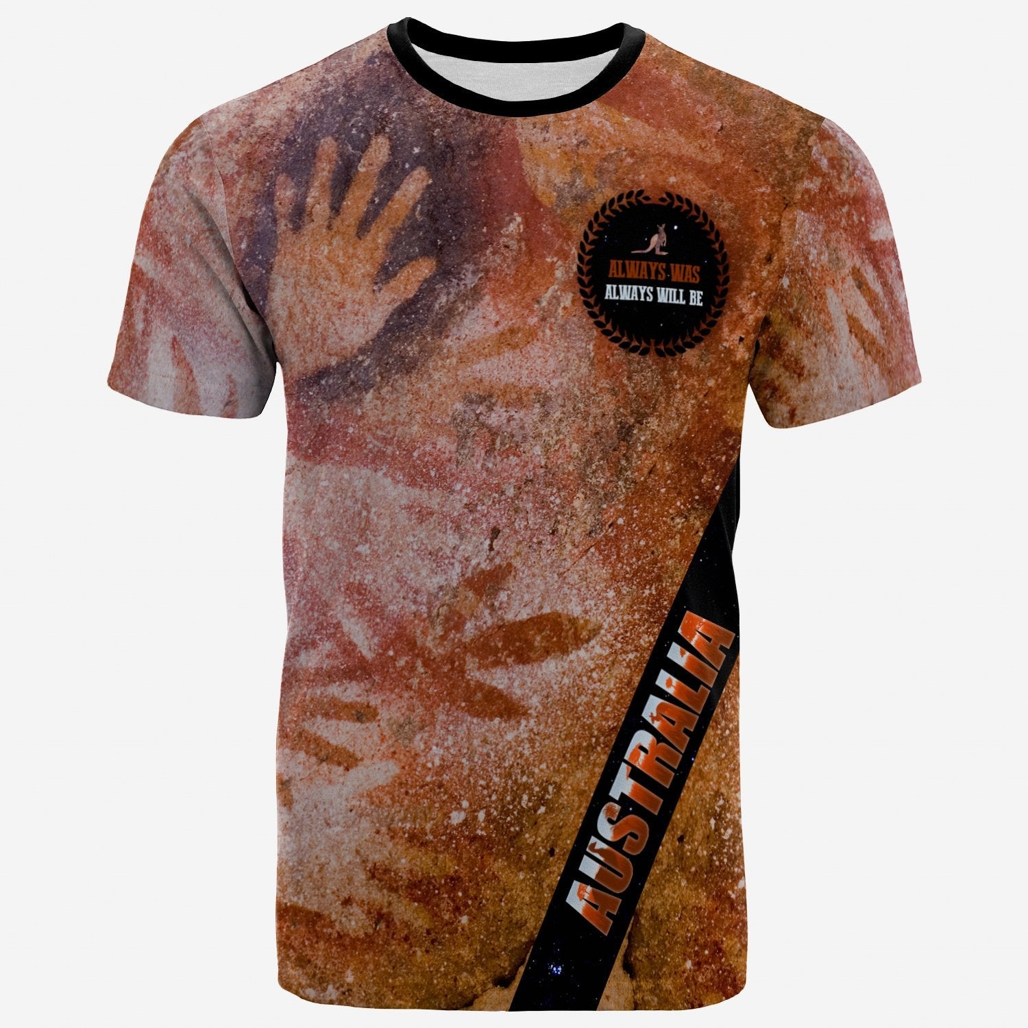 t-shirt-handprint-with-kangaroo-logo
